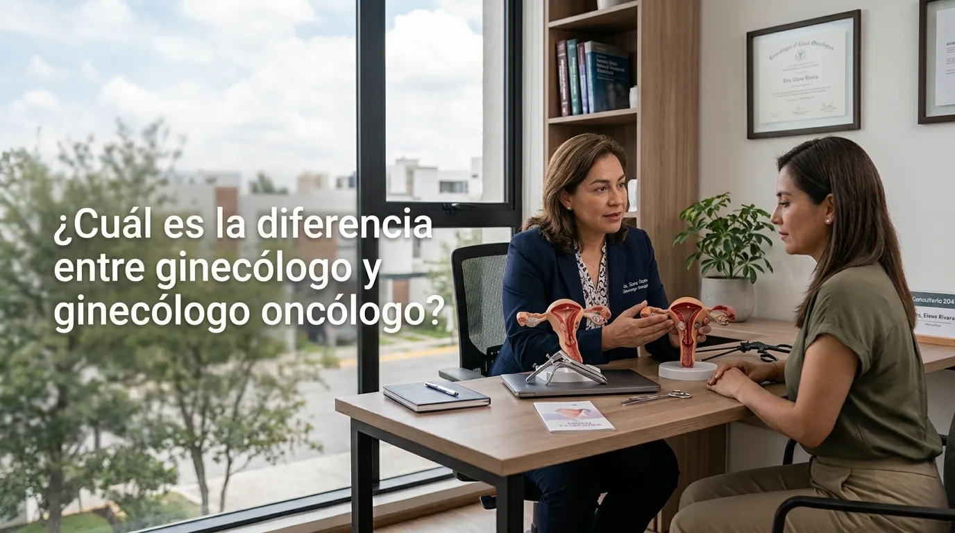 ¿Cuál es la diferencia entre ginecólogo y ginecólogo oncólogo? Preguntas frecuentes en CDMX y Estado de México